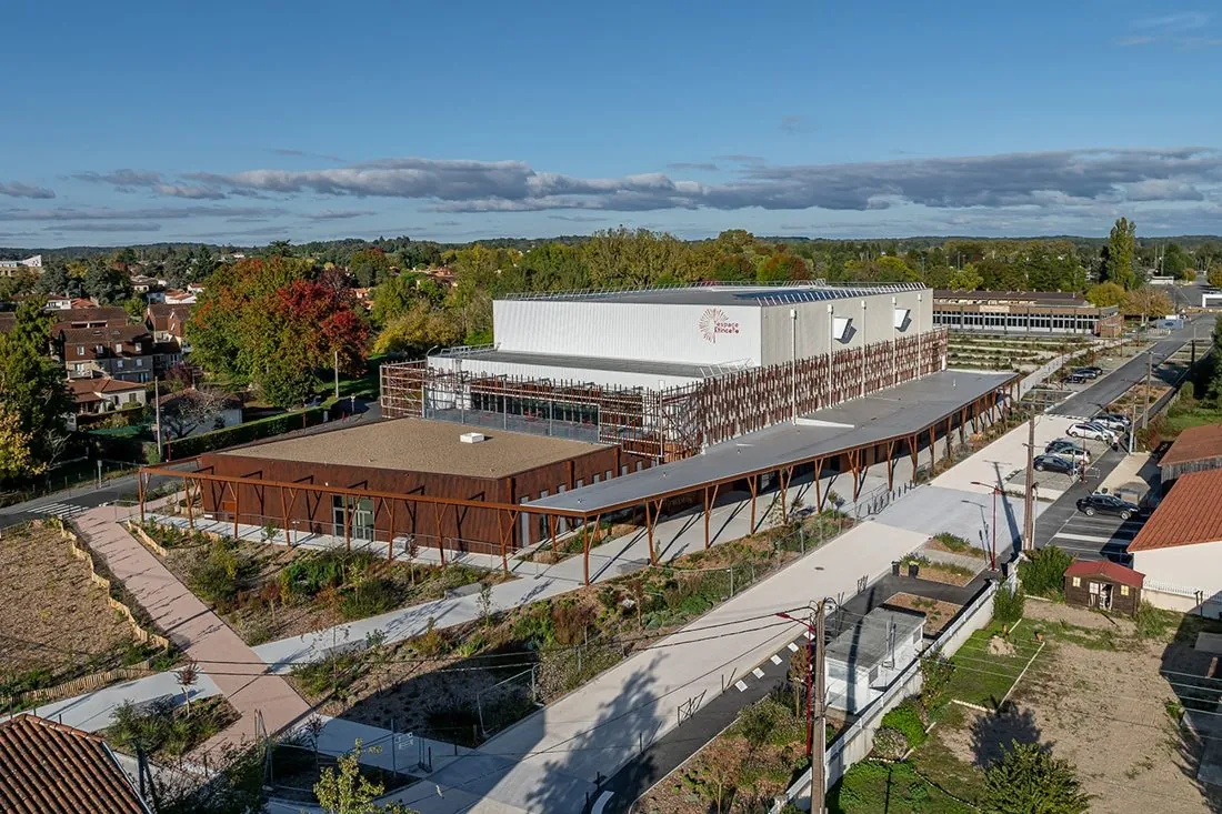 Espace Étincelle — le bâtiment